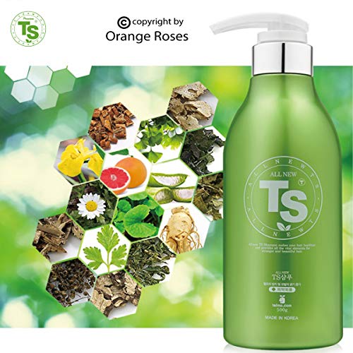 TS Premium Hair Loss Shampoo with Travel Pouches