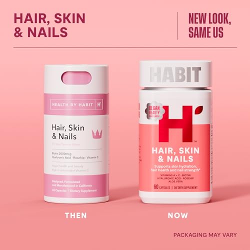 Vegan Skin, Hair & Nail Support Capsules