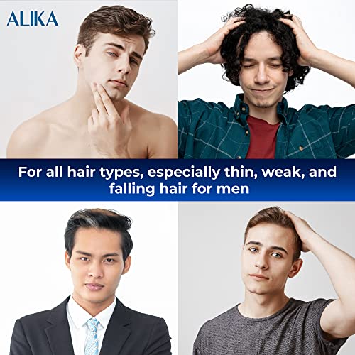 ALIKA Men's Hair Growth Shampoo and Serum Set