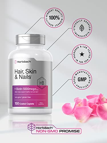 Horbäach Biotin & Collagen Hair, Skin, Nails 150 Caplets