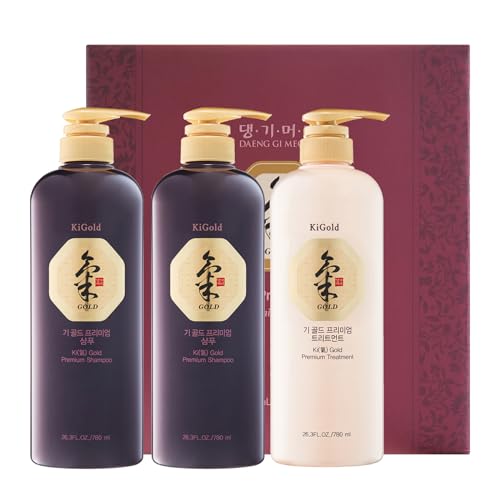 Ki Gold Premium Shampoo & Treatment Set with Samples