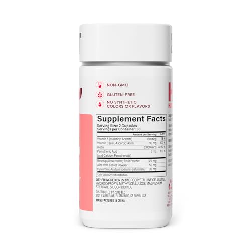 Vegan Skin, Hair & Nail Support Capsules