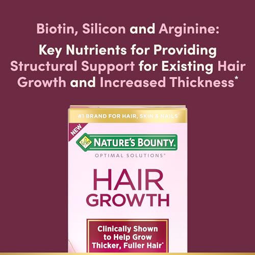 Nature's Bounty Hair Growth Supplement, 30 Capsules