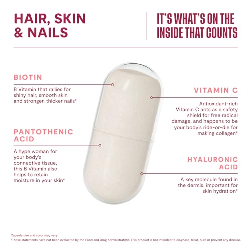 Vegan Skin, Hair & Nail Support Capsules