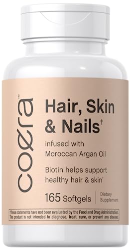 Coera Hair, Skin & Nails Vitamins with Biotin