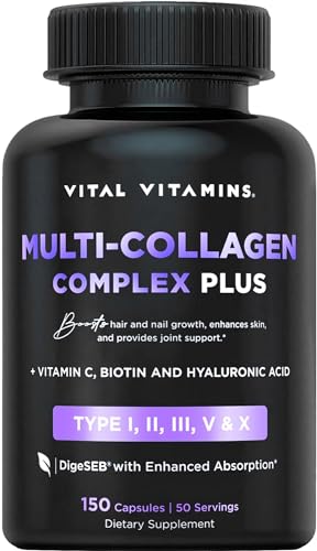 Vital Vitamins Multi Collagen Plus with Biotin & C✨