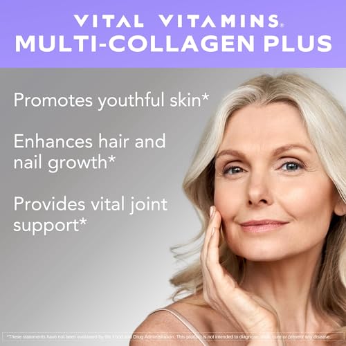 Vital Vitamins Multi Collagen Plus with Biotin & C✨