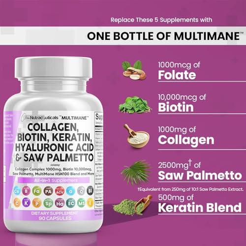 Collagen & Biotin Hair, Skin, Nails Vitamins