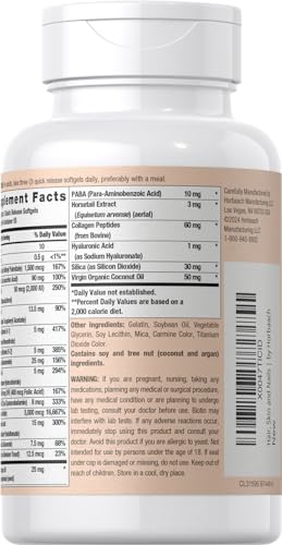 Coera Hair, Skin & Nails Vitamins with Biotin