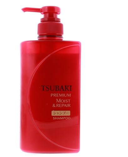 Tsubaki Moist Shampoo 490ml - Daily Hair Repair