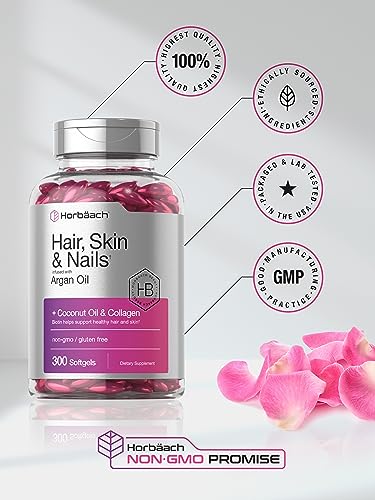 Horbäach Hair, Skin & Nails Vitamins - 300 Softgels