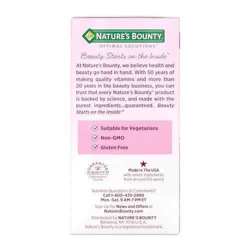 Nature's Bounty Hair Growth Supplement, 30 Capsules