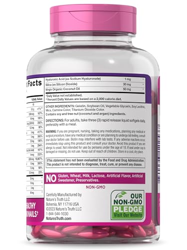 Nature's Truth Hair, Skin & Nails - 250 Softgels