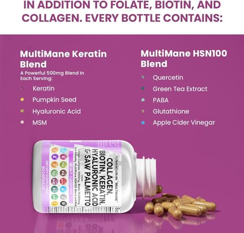 Collagen & Biotin Hair, Skin, Nails Vitamins