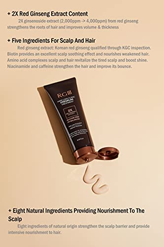 Premium Red Ginseng Hair Loss Shampoo Set