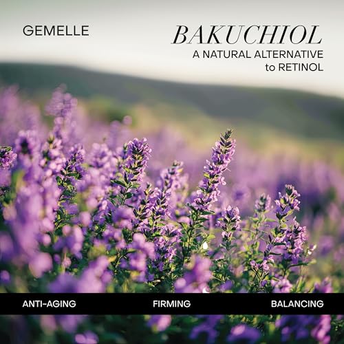 GEMELLE Lymphatic Anti-Aging Face Oil | 6x Award Winner | Packed with Vitamins C,E & A | Moisturize, Repair & Protect | Bakuchiol, Sea Buckthorn & More! | Paraben-Free, Natural Skin Care | 15ml