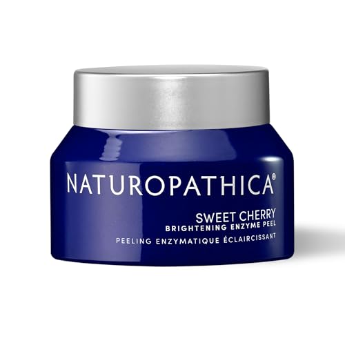 Naturopathica Sweet Cherry Brightening Enzyme Peel, Exfoliating Facial Peel Treatment for Brightening Skin, 1.69 fl oz