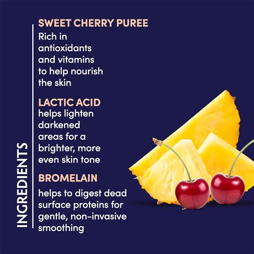 Naturopathica Sweet Cherry Brightening Enzyme Peel, Exfoliating Facial Peel Treatment for Brightening Skin, 1.69 fl oz