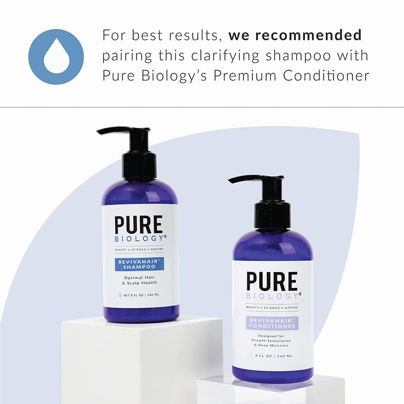 RevivaHair Volumizing Shampoo with Biotin & Rosemary