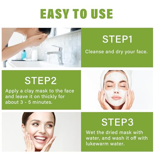 Weeping Willow Oil Co - Clay Mask, Deep Pore Cleaner with Tomato, Moisturizing & Exfoliation Facial Masks Cleanse, Skin Care for Women