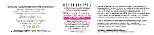 NeedCrystals Microdermabrasion Crystals DIY Facial Scrub. Natural Face Exfoliator for Dull or Dry Skin Improves Scars, Blackheads, Pore Size, Wrinkles, Blemishes & Skin Texture 4 oz. / 113 gr.