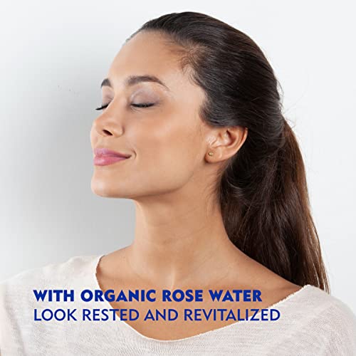 24h Day Cream (50 ml), Face Care with Rose Water and Hyaluron, Light Gel Face Cream for Smooth Delicate Skin, Moisturising Cream