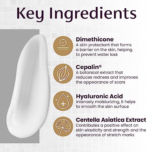 Mederma Stretch Marks Therapy, Helps Prevent and Treat Stretch Marks, Safe to Use When Pregnant, Pregnancy Skin Care, 5.29 oz (150g)