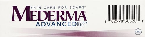 Mederma Advanced Scar Gel - 1x Daily: Use less, save more - Reduces the Appearance of Old & New Scars - #1 Doctor & Pharmacist Recommended Brand for Scars - 0.7 ounce, 0.7 Ounce