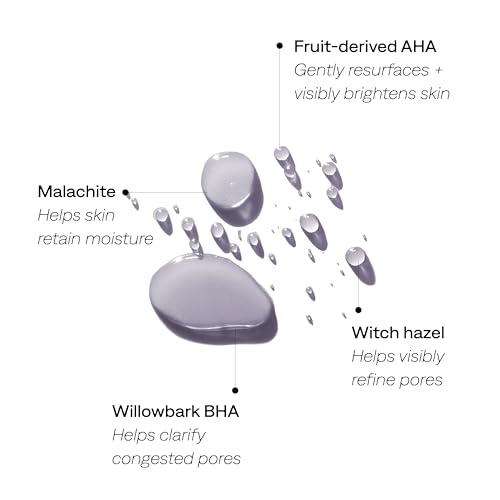 Provence Beauty Sugar Plum Exfoliating Facial Toner – Exfoliating Skin Care Toner for Face – Ideal Face Toner – Clarifies Pores, Visibly Smooths Texture (Pack of 2)