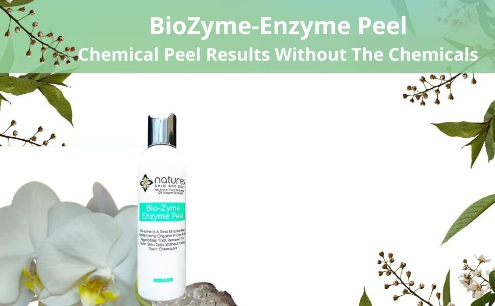 BioZyme-Enzyme Peel-Chemical Peel Results Without The Chemicals. Contains No Glycolic Or Lactic Acid, It Doesn’t Need Any-It’s A Powerful Exfoliator Using Only Natural Ingredients-For Face And Body.