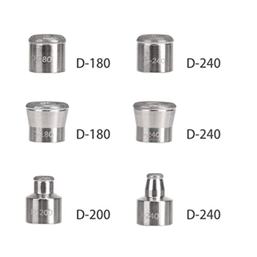 Uonlytech Skin Care Accessories 1pc Diamond Dermabrasion Tips Replacement Tips Dermabrasion Machine Heads for Facial Peeling Skin Cleansing Diamond Dermabrasion Head