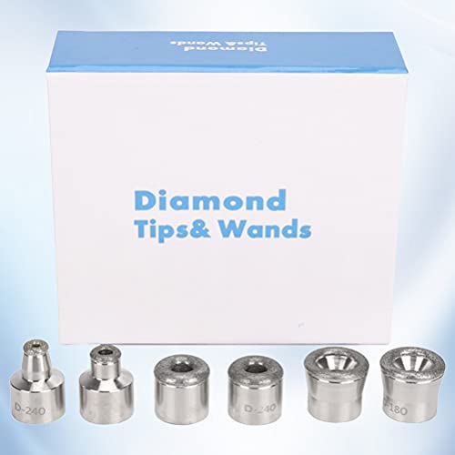 Uonlytech Skin Care Accessories 1pc Diamond Dermabrasion Tips Replacement Tips Dermabrasion Machine Heads for Facial Peeling Skin Cleansing Diamond Dermabrasion Head