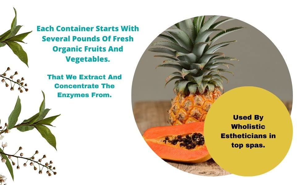 BioZyme-Enzyme Peel-Chemical Peel Results Without The Chemicals. Contains No Glycolic Or Lactic Acid, It Doesn’t Need Any-It’s A Powerful Exfoliator Using Only Natural Ingredients-For Face And Body.