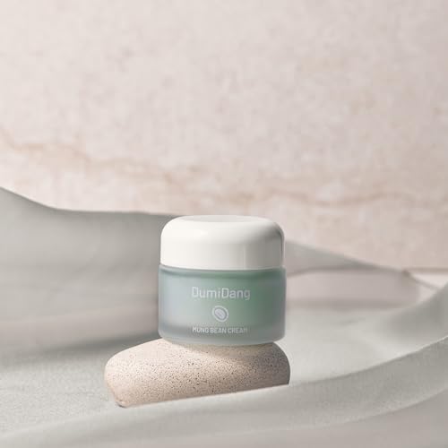 DumiDang Mung Bean Cream - Korean Traditional Vegan Skincare Formula, Detoxifies and Soothes with Fermented Mung Bean Extract, Bifida Extract, Galactomyces, and Centella Asiatica, 50g | 1.76fl. oz.