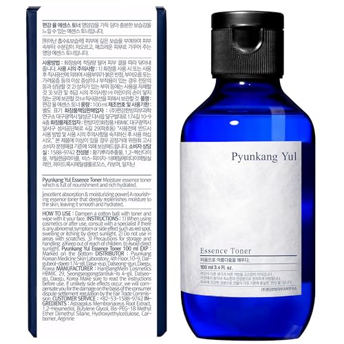 [PKY] Pyunkang Yul Essence Toner for Deep Hydration, Highly Concentrated Essence Facial Toner, Minimal Ingredients, Zero-Irritation, Korean Skincare, (3.38 Fl. Oz, 100ml)