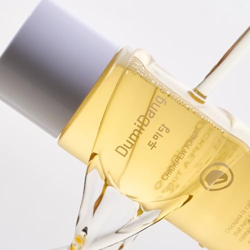DumiDang Chickpea Essence Toner - Korean Traditional Vegan Skincare Formula, Moisturizing and Anti-Aging with Fermented Chickpea Extract and 8 Types of Bean Complex, 200mL | 6.75fl.oz.