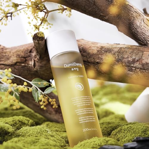 DumiDang Chickpea Essence Toner - Korean Traditional Vegan Skincare Formula, Moisturizing and Anti-Aging with Fermented Chickpea Extract and 8 Types of Bean Complex, 200mL | 6.75fl.oz.