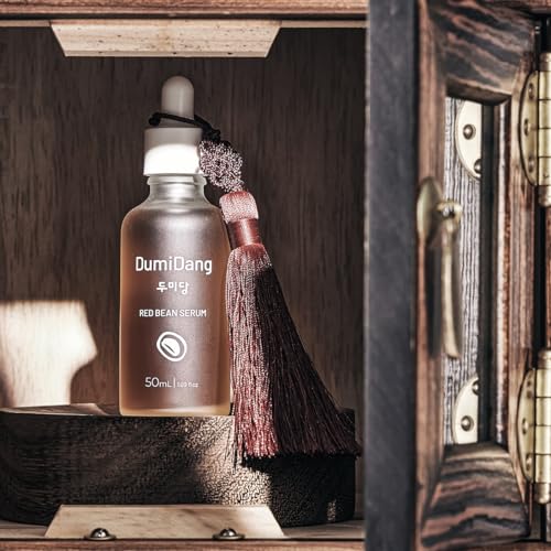 DumiDang Red Bean Serum - Korean Traditional Vegan Skincare Formula, Anti-Aging & clarifying skin with Fermented Red Bean Extract and Kelp Extracts, 50mL | 1.69fl. oz