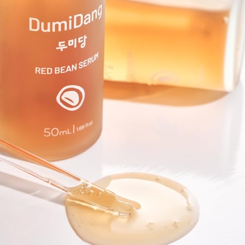 DumiDang Red Bean Serum - Korean Traditional Vegan Skincare Formula, Anti-Aging & clarifying skin with Fermented Red Bean Extract and Kelp Extracts, 50mL | 1.69fl. oz