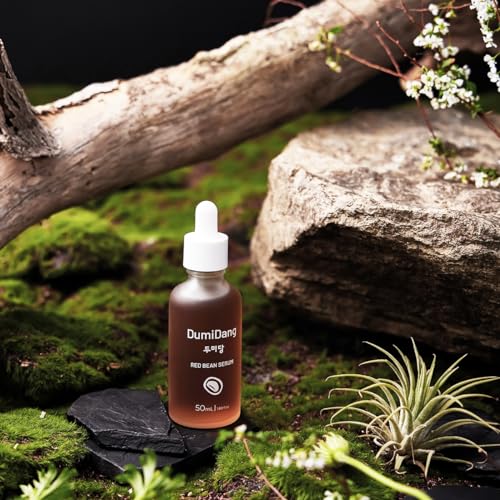 DumiDang Red Bean Serum - Korean Traditional Vegan Skincare Formula, Anti-Aging & clarifying skin with Fermented Red Bean Extract and Kelp Extracts, 50mL | 1.69fl. oz