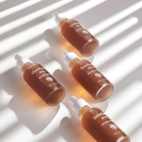 DumiDang Red Bean Serum - Korean Traditional Vegan Skincare Formula, Anti-Aging & clarifying skin with Fermented Red Bean Extract and Kelp Extracts, 50mL | 1.69fl. oz