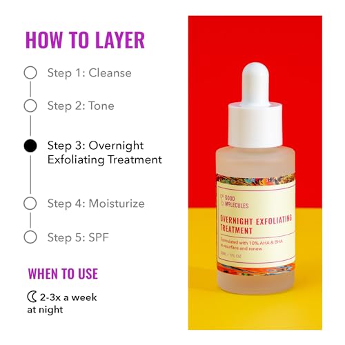 Good Molecules Overnight Exfoliating AHA Treatment
