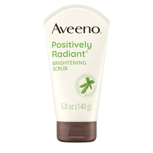 Aveeno Radiant Exfoliating Facial Scrub, Brightening Formula