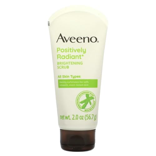 Aveeno Skin Brightening Exfoliating Facial Scrub 2oz