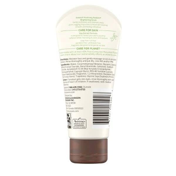 Aveeno Skin Brightening Exfoliating Facial Scrub 2oz
