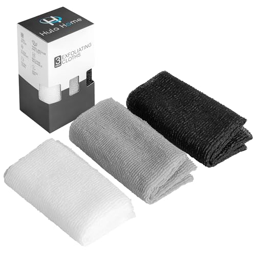 Exfoliating Body Washcloth Set for Glowing Skin