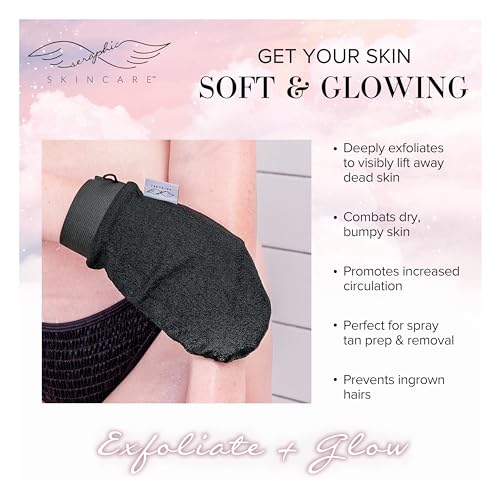 Vegan Exfoliating Mitt for Body Scrub 1pc