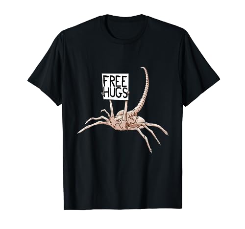 Alien Design T-Shirt - Free Hugs Theme