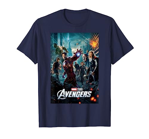 Avengers Movie Poster Graphic Tee from Marvel Studios