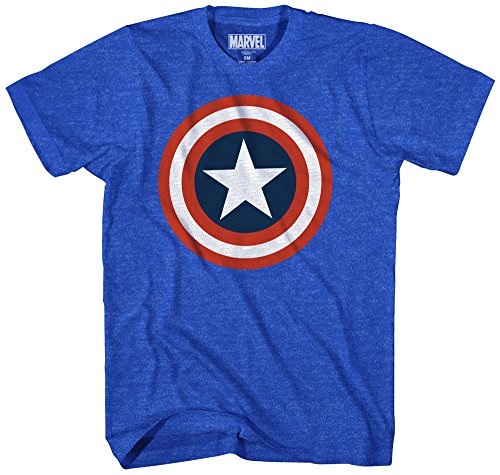 80s Captain Marvel Short Sleeve T-Shirt for Men